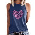 thumbnail image 2 of zanvin T-Shirts de Sensibilisation au Cancer du Sein pour Femmes – Mode Décontractée Femmes Sans Manches Imprimé Col Rond Blouses Hauts T-Shirt, 2 of 5