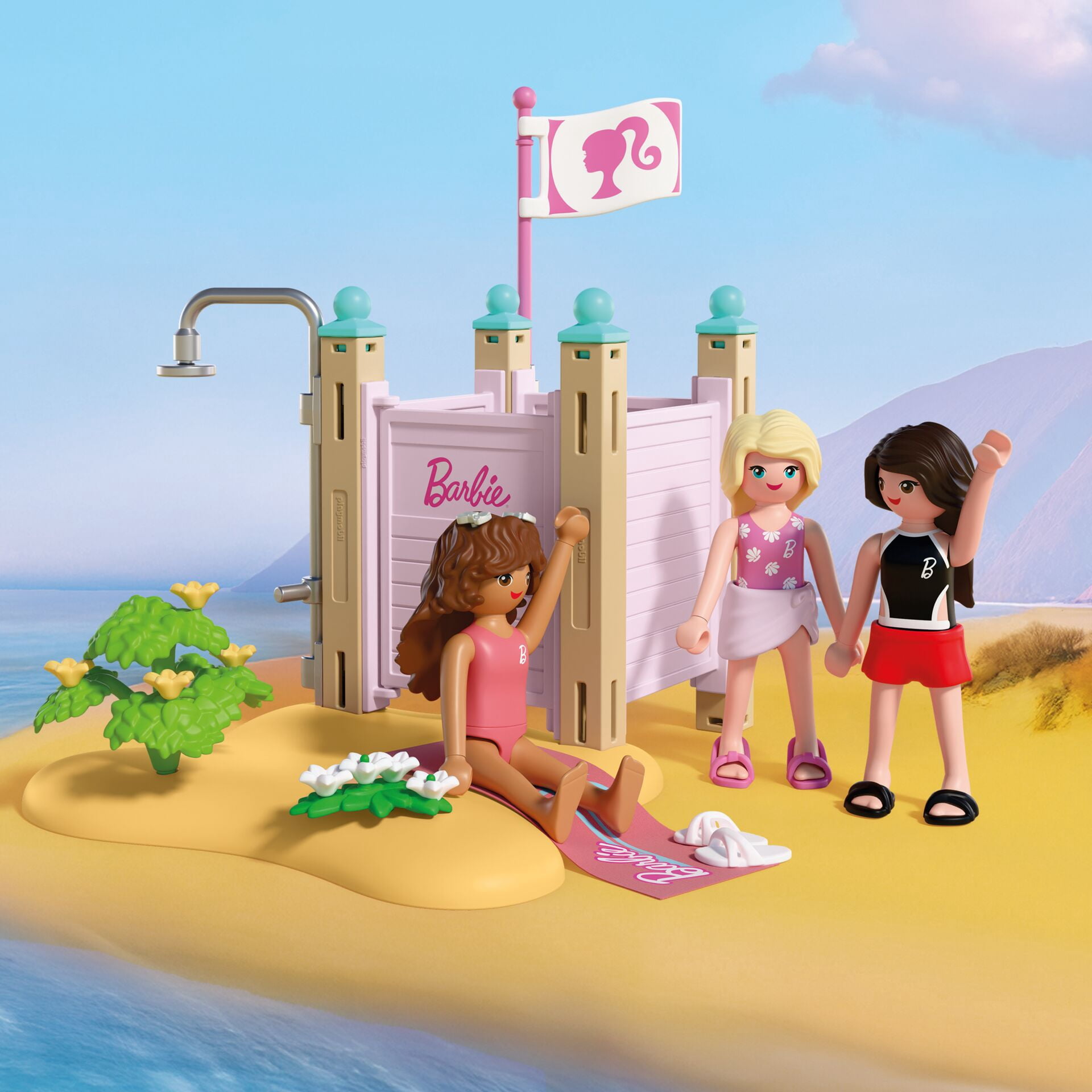 PLAYMOBIL x Barbie Beach Dress Up