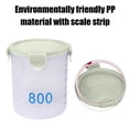thumbnail image 4 of fheaev With Graduated Round Storage Jars Sealing Jars Plastic Kitchen With Lids Snack Jars Grains Storage Jars Storage Jars Yoghurt Cheese Cake Jars, 4 of 6