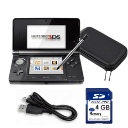 New Nintendo 3DS Console (Black) - Play 3DS & DS Games in Style