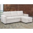 thumbnail image 4 of Sofa modulaire avec canapé-lit et chaise de rangement, beige, 4 of 6