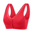 thumbnail image 2 of Front Button Bra  Convenient Front Button Bra Front Closure Sports Bras Women Cotton Ultra Soft Cup Everyday Sleep Bras Front Closure Cotton Sports Bras for Women, 2 of 7