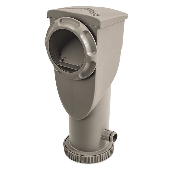 Funsicle 1500 Gallon SkimmerPlus Filter Pump for Above Ground Swimming Pool, Gray, Adults