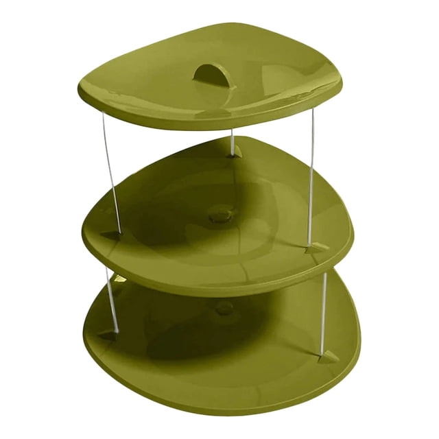 Baking Trays & Trays Party Tray 3 Tier Elegant Serving Tray With Minimal Storage Foldable Design For Sandwiches Cakes Cheese Meat