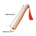 thumbnail image 3 of Home Kitchen Item Clearance Deals!Pcksrro Wooden Axe Handle Spare Axe Handle Red Rope Luck Axe Handle, 3 of 6