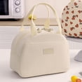thumbnail image 1 of Yeciiwht Portable Lunch Box Large Capacity 6.5L Packing Lunch Bag for Women Men Front Pocket Designs Exquisite Handheld Bento Box Insulation Lunch Bags, 1 of 6