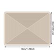 thumbnail image 3 of Dish Drying Mat Absorbent Countertop Mat For Coffee Maker Dish Drainer 1pc Doilies Plate Charger Living Room End Table Mats Place Mats for Tables 4 Kitchen Table Set for 4 under 150 And Napkins Small, 3 of 4