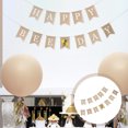 thumbnail image 4 of Miangastore 2pcs Little Bee Party Flower Paper Flag DAY Banner Birthday Party, 4 of 8