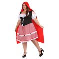 thumbnail image 4 of Déguisement Red Riding Hood pour Femme Grande Taille, Longueur Genou, 4 of 5