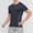 Navy, variant on Men's Compression Shirt, Workout T-Shirt with Elastic Fabric, Fitness Top for Gym and Casual Wear