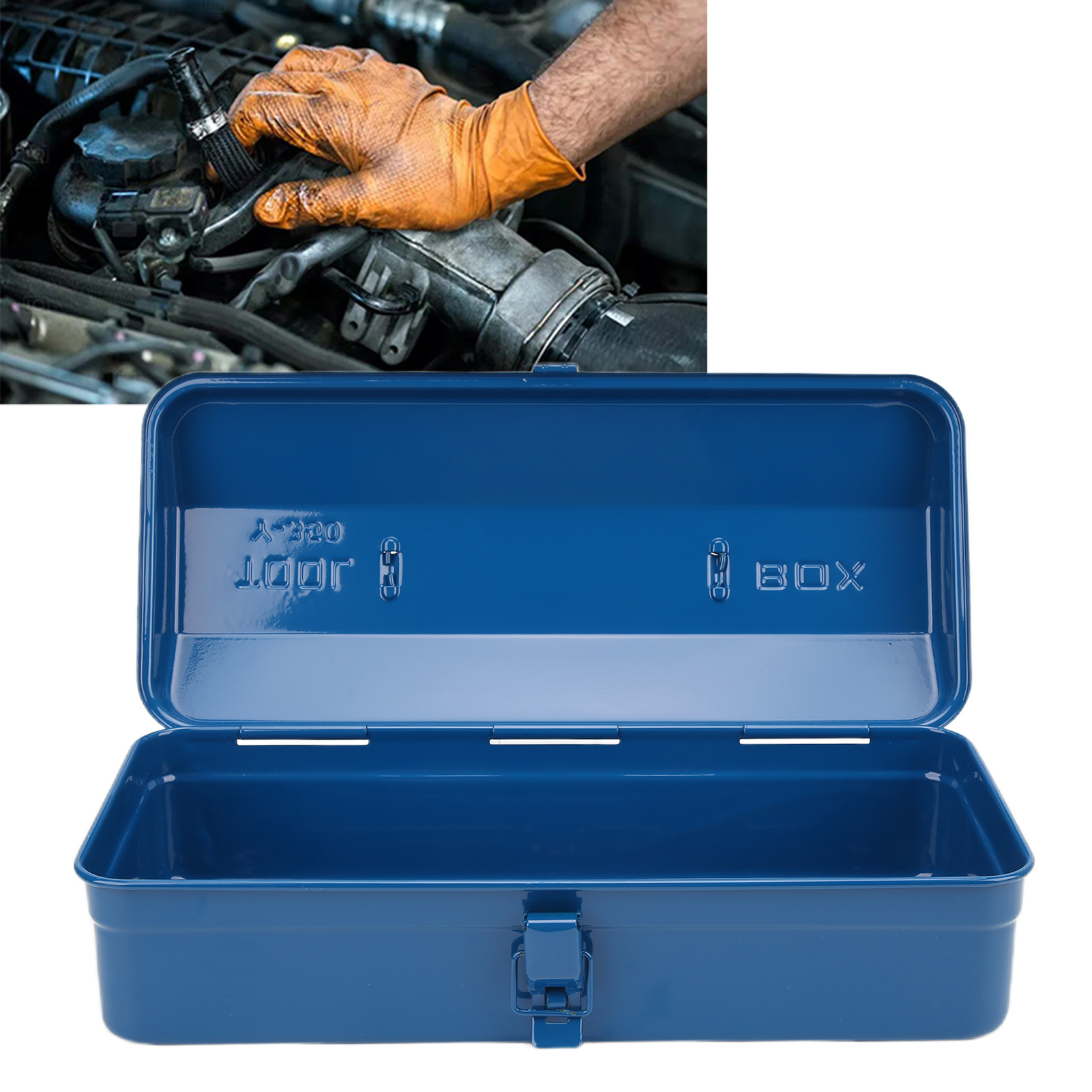 Tool Storage Box,Portable Tool Storage Box Tool Case Repair Tool Organizer Sturdy Construction