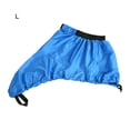 thumbnail image 3 of Ruiboury Universal Waterproof Nylon Kayak Spray Skirt Portable Cockpit Deck Cover Protector for Rowing Water Sports Surfing Blue L, 3 of 6