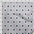 thumbnail image 4 of oneOone Silk Tabby Teal Blue Fabric Check Craft Projects Decor Fabric Printed By The Yard 42 Inch Wide, 4 of 4