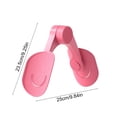 thumbnail image 3 of FHBVT Pelvic Floor Muscle Trainer Multi-Part Shaping Fitness Equipment Non-Slip Silicone+ABS Engineering Plastic Postpartum Repair Adjustable for Leg Arm Back Home Gym Suitable for All Body Types, 3 of 6
