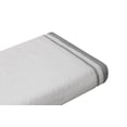 thumbnail image 3 of Hometrends Fashion Bath Towel, White, 1 Piece, 3 of 5