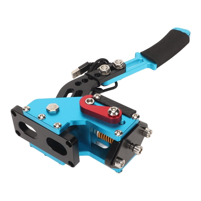 Racing Game Handbrake, 64 Bit USB Handbrake Universal, Sim Racing Game Progressive Handbrake with Clamp for , for and PC, Support for G29, Plug and Play