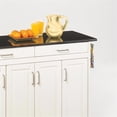 thumbnail image 2 of Homestyles Create-a-Cart Chariot de Cuisine Roulant en Bois, Blanc Cassé, 2 of 19