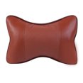 thumbnail image 1 of CARTTOU Car Seat Headrest Car Interior Pu Leather General-Purpose Breathable Car Bone Pillow Backrest, 1 of 7