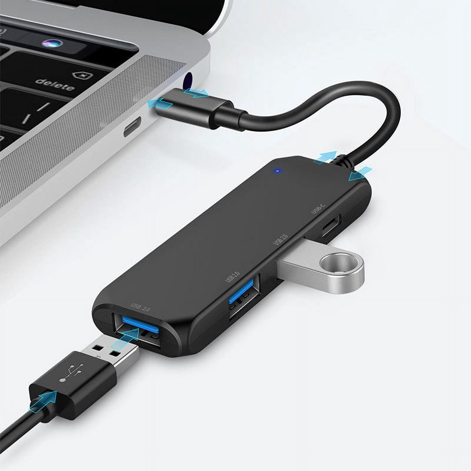 Type-c hub high-speed hub USB2.0 three ports + usb c