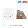 thumbnail image 1 of Thermostat Intelligent WiFi Chaudière à Gaz Eau Électrique Contrôleur de Chauffage au Sol Logo Couleur Réglable Tuya Contrôle par Application Intelligente, Facile à Installer, 1 of 6