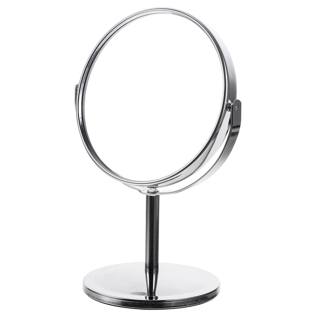 MIANGASTORE Table Mirror Desk Vanity Mirror Makeup Mirror Rotation Make Up Mirror Double Sided Mirror