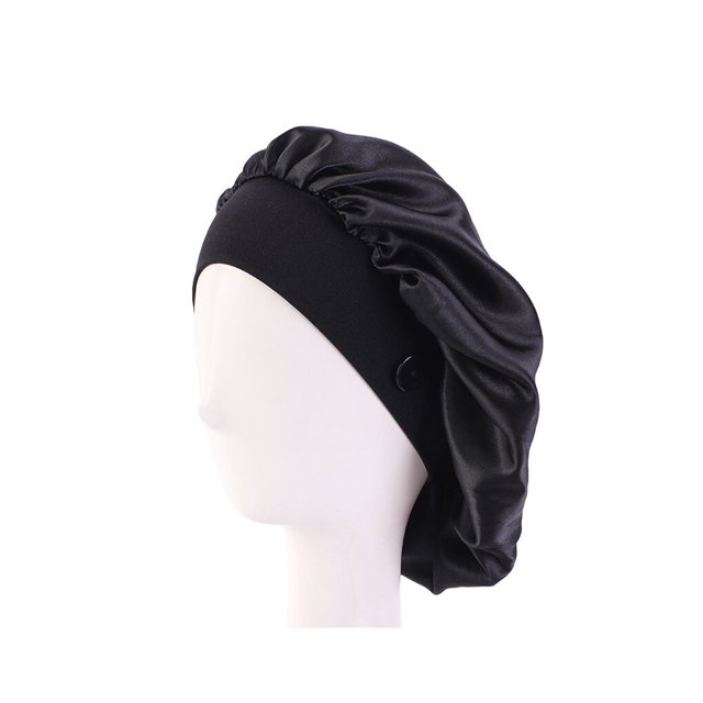 Dalazy Elastic Adjustable Hair Cover Hat Breathable Polyester Unisex Dustproof Hair Cover Bonnet Cap