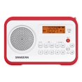 thumbnail image 2 of Sangean-PR-D18 - Portable radio - 1 Watt - white, red, 2 of 3