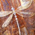 thumbnail image 1 of Dragonfly Charmful Rainbow Maker Crystal Maker Ball Prism Ornament Garden Window Window Balcony Hanging Decor, 1 of 8