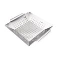 thumbnail image 2 of 1pc Basket Large Grid Pan BBQ Accessories for All & Smokers 8 Inch, 2 of 8