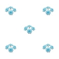thumbnail image 2 of Baohd 50pack/lot Multi-color Fabric For Wide Application In Weddings And Parties Hats Fiber Realistic Appearance Soft Texture Light Blue 4.5cm 5Set, 2 of 6