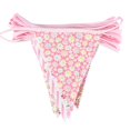 thumbnail image 4 of 33 Ft Vintage Flower Fabric Bunting Banner 36 Triangle Flag For Party Decor, 4 of 9