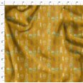 thumbnail image 4 of Soimoi Rayon Crepe Fabric Cactus Tree Fabric Prints by Yard 46 Inch Wide, 4 of 5