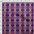 thumbnail image 4 of oneOone Rayon Violet Fabric Abstract Sewing Material Print Fabric By The Yard 56 Inch Wide, 4 of 4