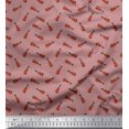 thumbnail image 1 of Soimoi Cotton Duck Fabric Guitar Musical Instrument Print Fabric by Yard 42 Inch Wide, 1 of 3
