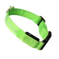 thumbnail image 4 of USB Rechargeable Luminous Pet Collar Light Collar Neck Neck Glowing LED Light Flashing Collar with Webbing, Green, L, 4 of 7
