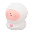 thumbnail image 2 of USB Fat Peach Night Tap Lamp with Timing Function Intelligent Colorful Silicone Tap Lamp for Teen Girls Bedroom, 2 of 6