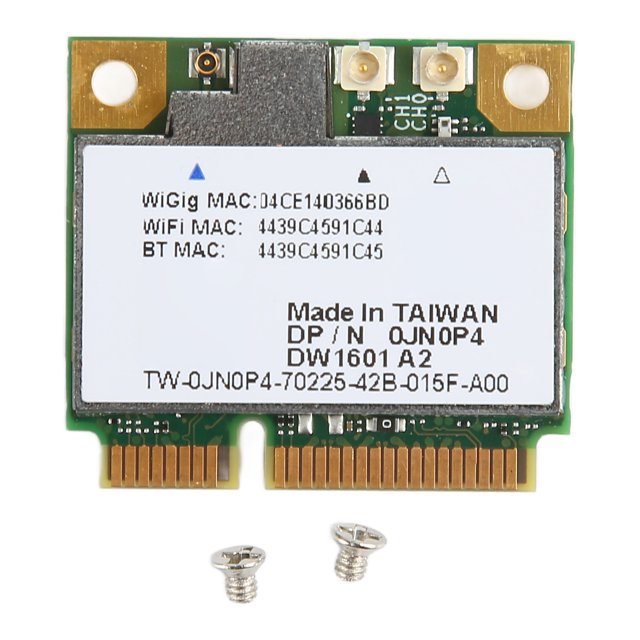 Wireless Card, 300Mbps 2.4Ghz 5Ghz Dual Band Card Plug And Play Compatibility With Mini PCIE Interface For Electronic Devices
