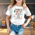 thumbnail image 2 of WEAIXIMIUNG Chemises pour Fillettes 4T Automne Enfants Rentrée Scolaire Imprimé Graphique Col Rond Manches Courtes T-Shirt Décontracté d'Été, 2 of 4
