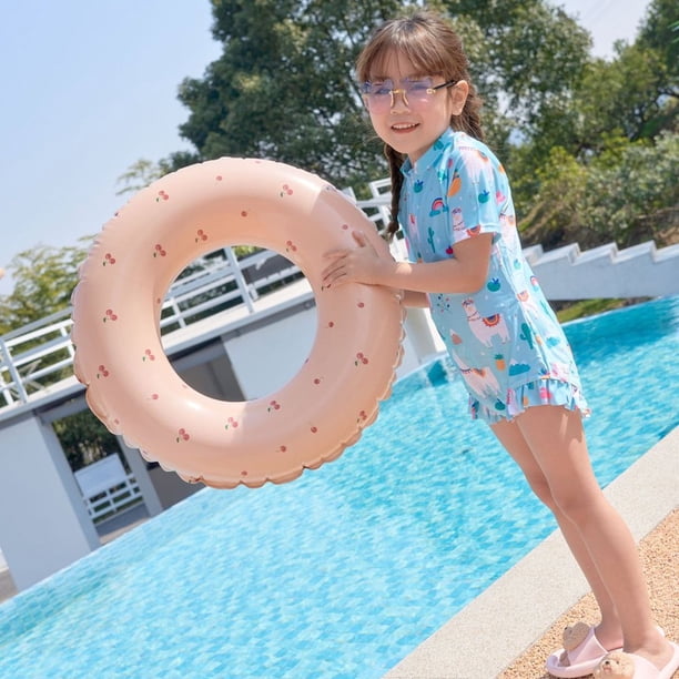 Bouée Gonflable Adulte – Anneau De Natation à Paillettes – Piscine, Plage Et Fêtes – Décoration D’été