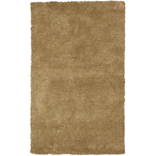 HomeRoots 352658 Tapis en Polyester Doré 5 x 7 Pi