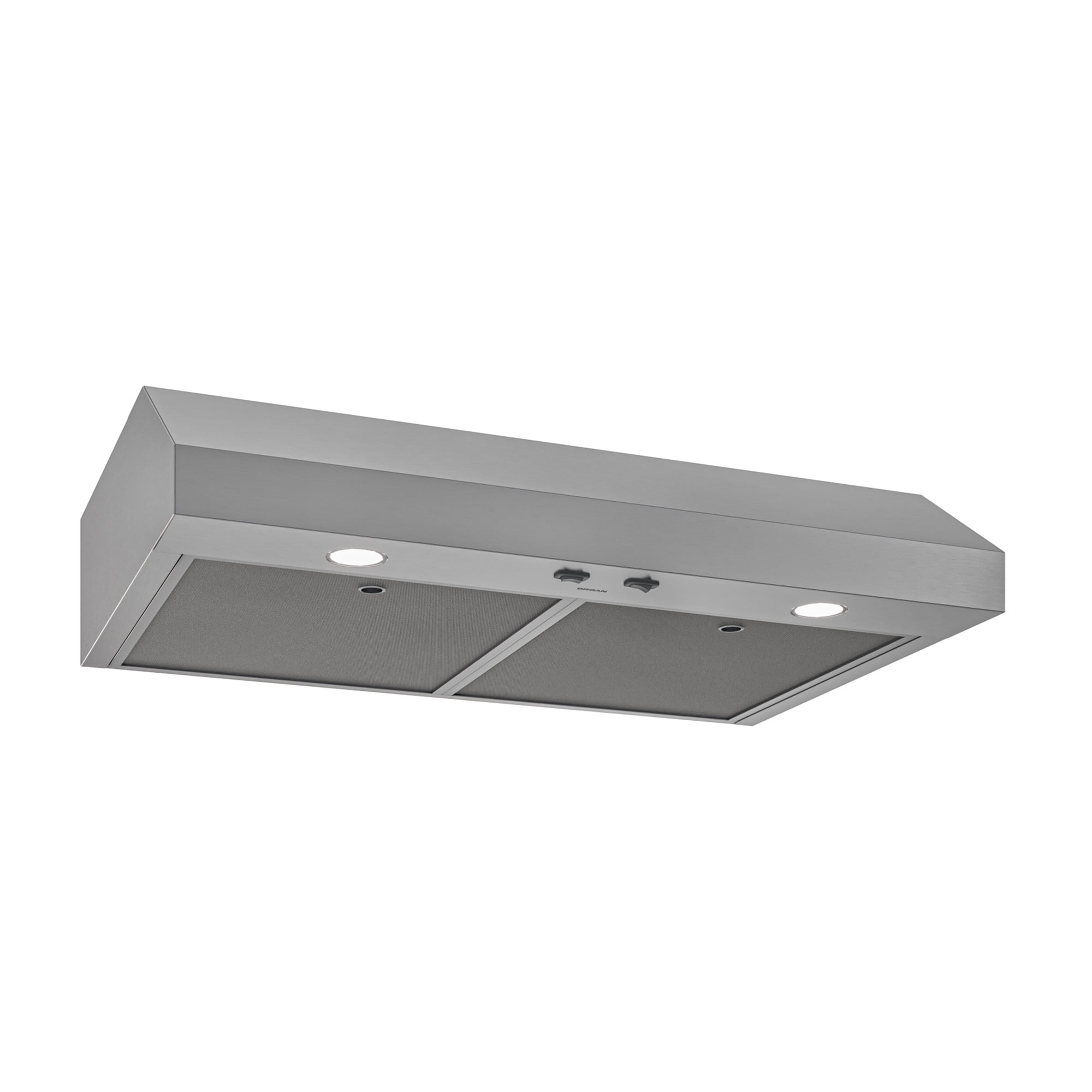 Broan-NuTone 30" Under Cabinet Rangehood, ENERGY STAR, 350 Max Blower CFM, Stainless Steel