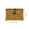 thumbnail image 2 of CNKOO Panier de Rangement Tissé Fournitures de Couture Pratiques Boîte de Rangement Panier de Rangement pour Bric-à-Brac, 2 of 6