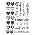 thumbnail image 3 of Fridja Christmas Candle Stickers with Various Pattern, Candle Tattoos Christmas Decoration, Water Slide Film Candles for Christmas Decoration, Candle Decorating, Ultra Light Water Sticker(Black), 3 of 3