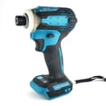 thumbnail image 4 of Portable Impact Drill Kit, Double Bearing 3 Electrical Display Modes High Concentricity Lithium Ion Brushless Impact Driver  for Home Decoration, 4 of 8