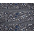 thumbnail image 4 of oneOone Polyester Lycra Fabric Leaves & Floral Block Printed Craft Fabric BTY 56 Inch Wide, 4 of 4