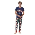 thumbnail image 1 of Ensemble de Pyjama Assorti pour la Famille Imprimé Décontracté avec Haut à Manches Courtes et Pantalon à Porter, Ensemble de Pyjamas Assortis pour la Famille, 1 of 9