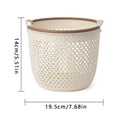 thumbnail image 3 of Portable Laundry Hamper Bag for Home Large Capacity Breathable Mesh Clothes Storage Organizer, 3 of 5