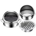 thumbnail image 3 of Decodeary Weather-resistant Wall Air Vent Grille High Temperature Resistant For Fresh Air 150mm 1Set, 3 of 6