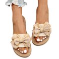 thumbnail image 3 of Kcodviy Women Flat Beach Slippers Women Dress Sandals Slip on Slippers Flat Womens Dress Sandals Open Toe Summer Casual Slides and Sandals Women Sandals Beach Slippers, 3 of 8