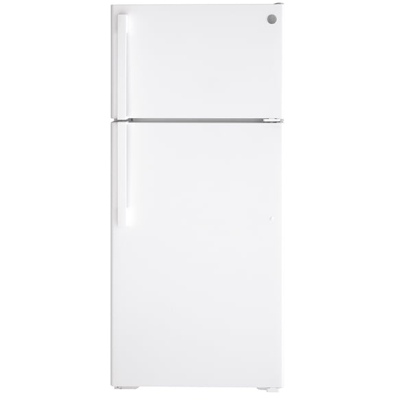 GE Energy Star® Réfrigérateur à Congélateur Supérieur de 16,6 Pi3 Blanc - GTE17DTNRWW